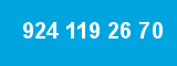 924 119 26 70
